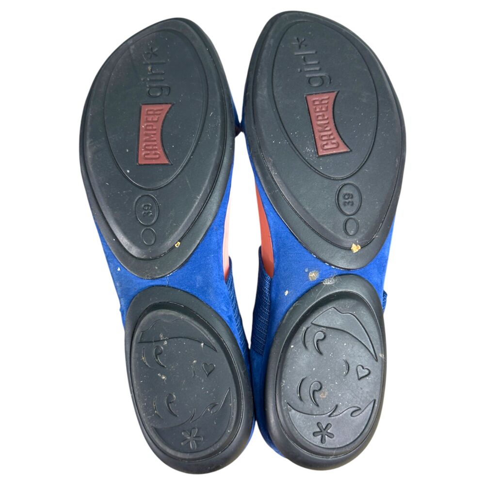 Camper Right Nina 21735-058 Blue Suede Strap Sandals Size EU 39 US 9 - Picture 9 of 11